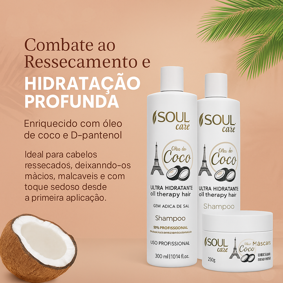 Kit Cronograma Capilar - Hidratação, reconstrução, nutrição e cauterização completa (11 Produtos de 300ml e 300g)