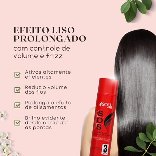 Kit Cronograma Capilar - Hidratação, reconstrução, nutrição e cauterização completa (11 Produtos de 300ml e 300g)