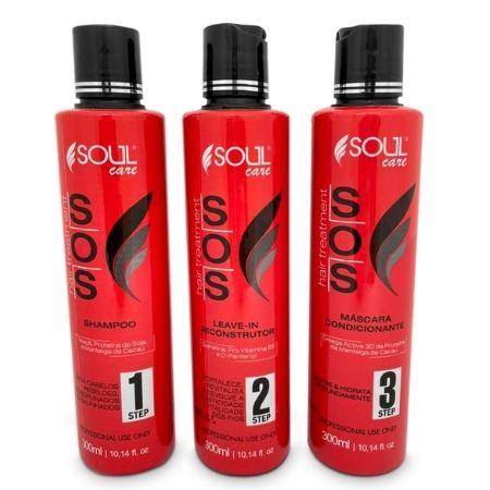 Kit Reconstrução Capilar Soul Care Produtos Atacado-revenda - Loja Soul Care Brasil