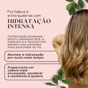 Máscara - Nutrição e hidratação profunda para prolongar o efeito liso (1 litro)