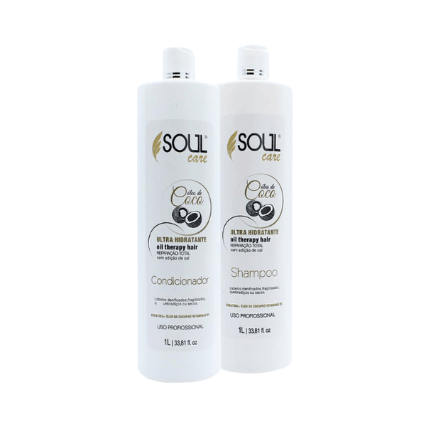 Shampoo E Condicionador De Hidratação Soul Care 1 L Barato - Loja Soul Care Brasil