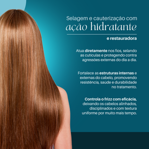 Gloss Organic Smooth - A Progressiva sem Formol Efeito Liso Absoluto
