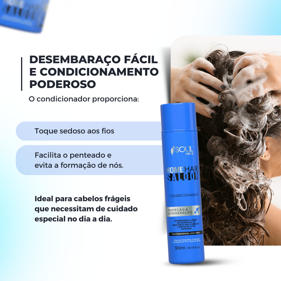 Condicionador Home Hair Saloon - Intensive Repair Nutrição 300ml