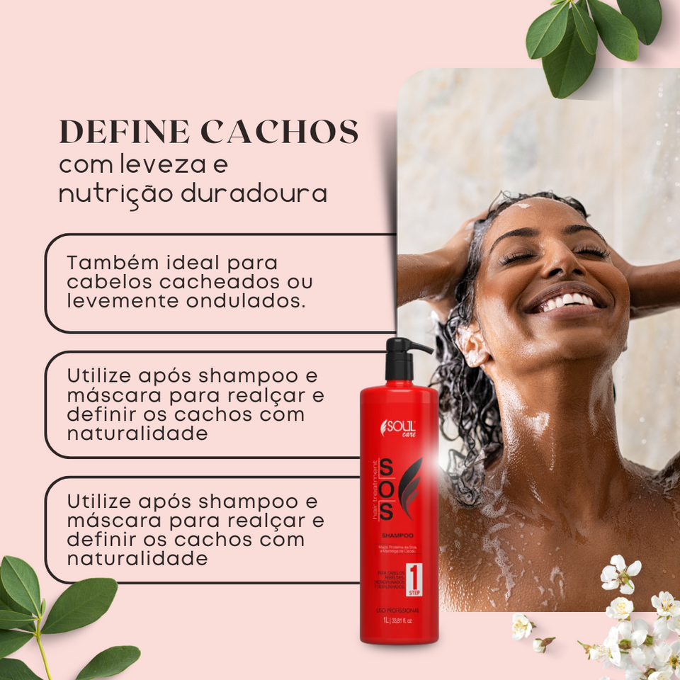 Máscara - Nutrição e hidratação profunda para prolongar o efeito liso (1 litro)