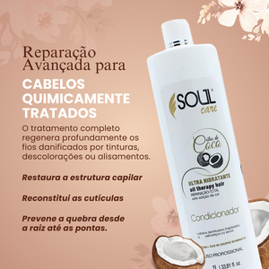 Shampoo E Condicionador De Hidratação Soul Care 1 L Barato