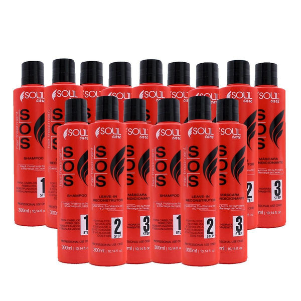 Kit Reconstrução Capilar Soul Care Produtos Atacado-revenda - Loja Soul Care Brasil