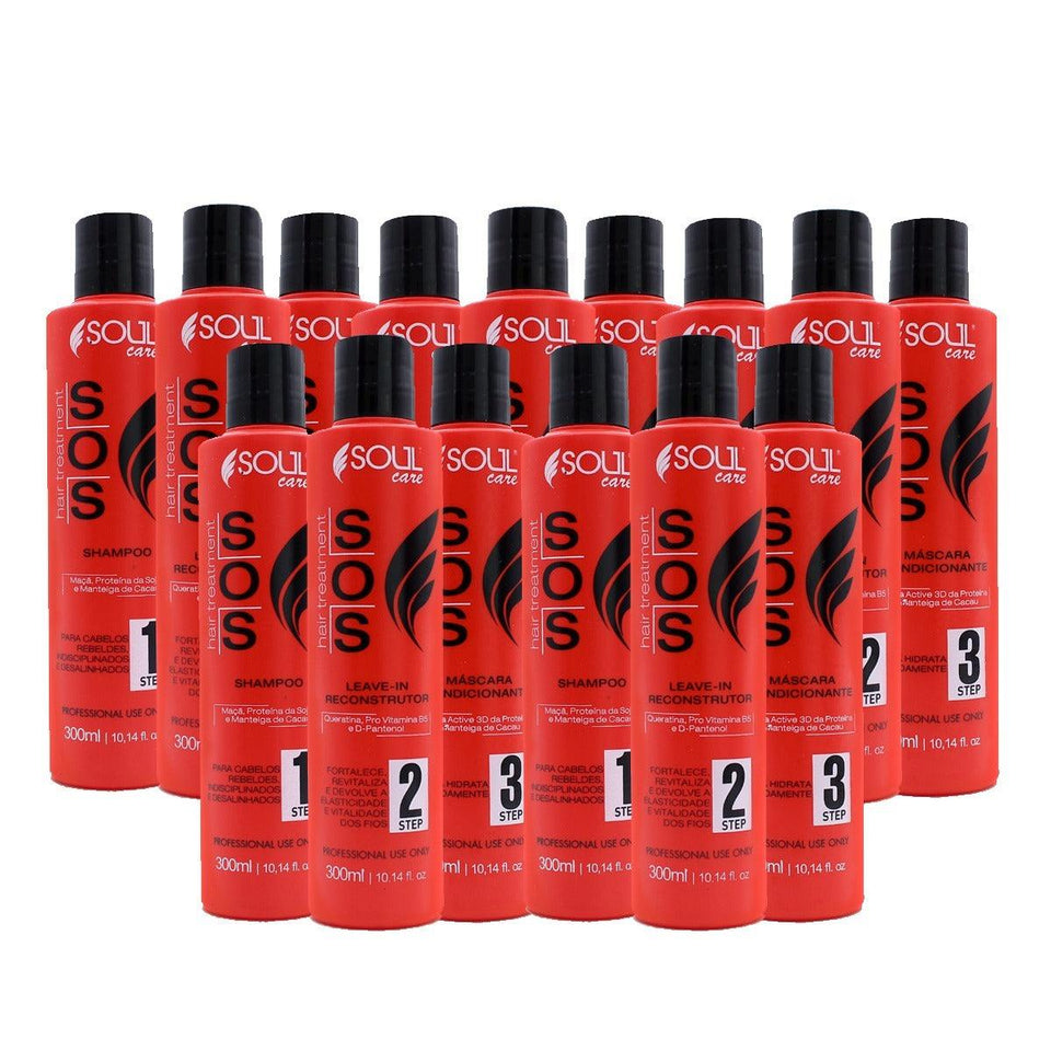 Kit Reconstrução Capilar Soul Care Produtos Atacado-revenda - Loja Soul Care Brasil