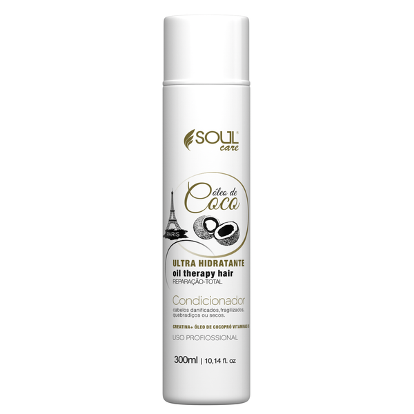 Condicionador de Óleo de Coco - Ultra Hidratante (300 ml)