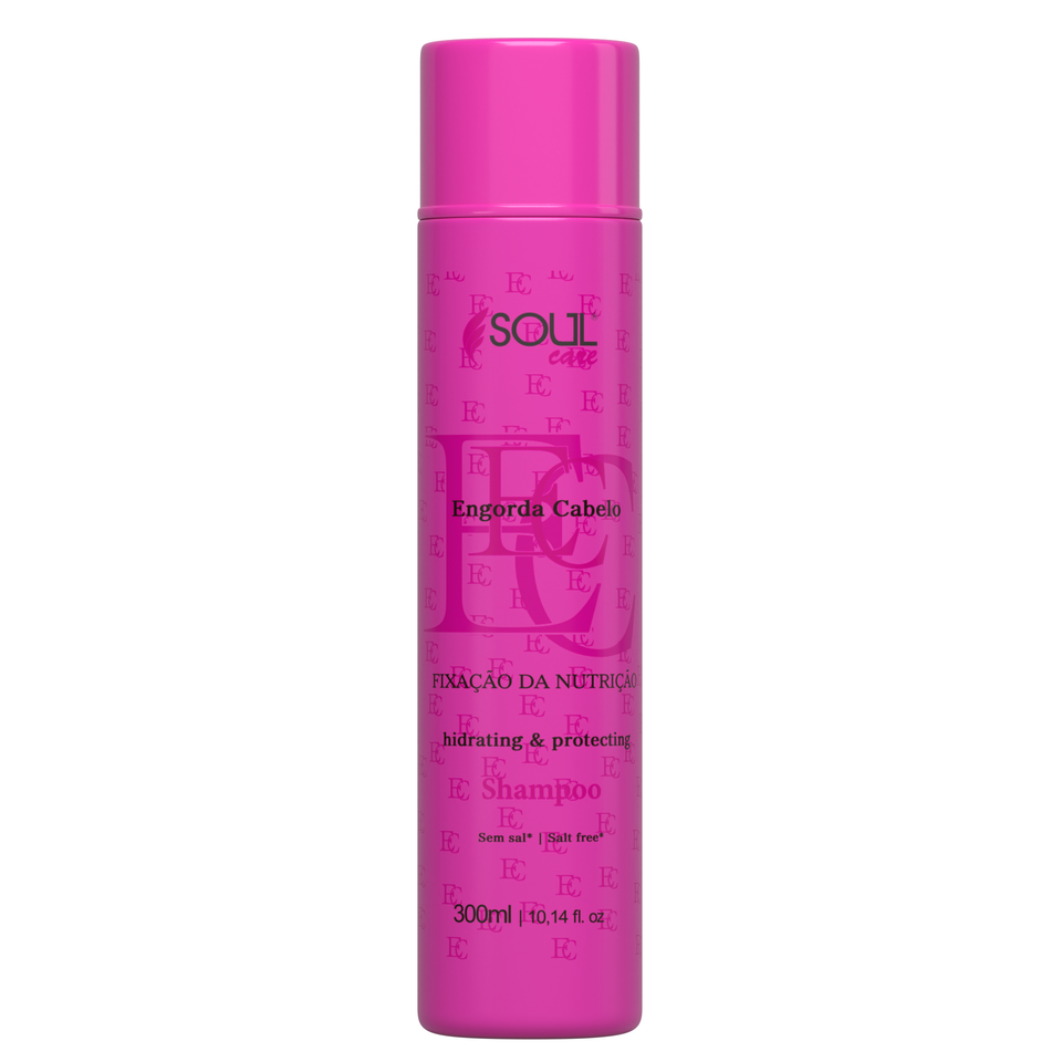 kit Engorda Cabelo: Shampoo e máscara -(300 ml e 300 Gramas)