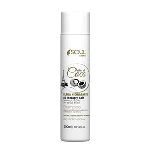 Shampoo de Óleo de Coco - Reparação total (300 ml)