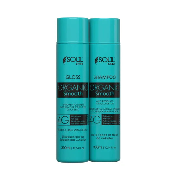 Progressiva Sem formol, Organica Profissional Com Matizador Soul Care 300ml