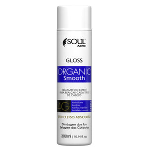 KIT SHAMPOO + GLOSS - PROGRESSIVA SEM FORMOL COM EFEITO LISO ABSOLUTO (2 unidades de 300ml)