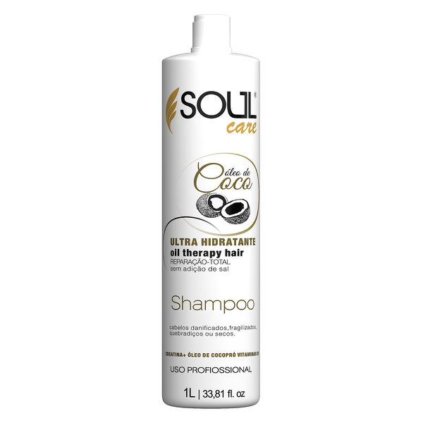 Shampoo Óleo de Coco - Reparação total (1 litro)