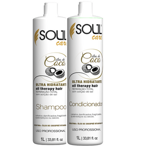 Shampoo E Condicionador De Hidratação Soul Care 1 L Barato