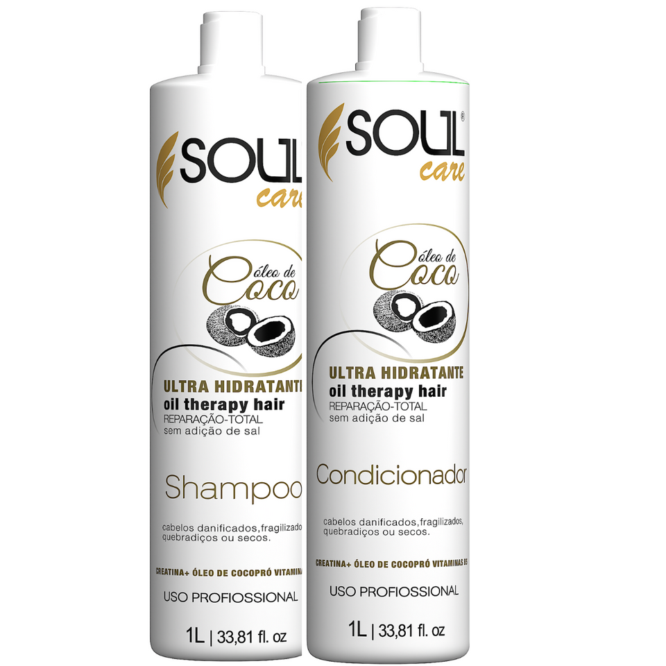Shampoo E Condicionador De Hidratação Soul Care 1 L Barato