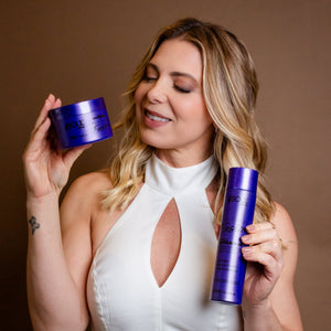 Kit Shampoo + Máscara - Evita reflexos amarelados e proporciona brilho intenso (300 Ml e 300 G)