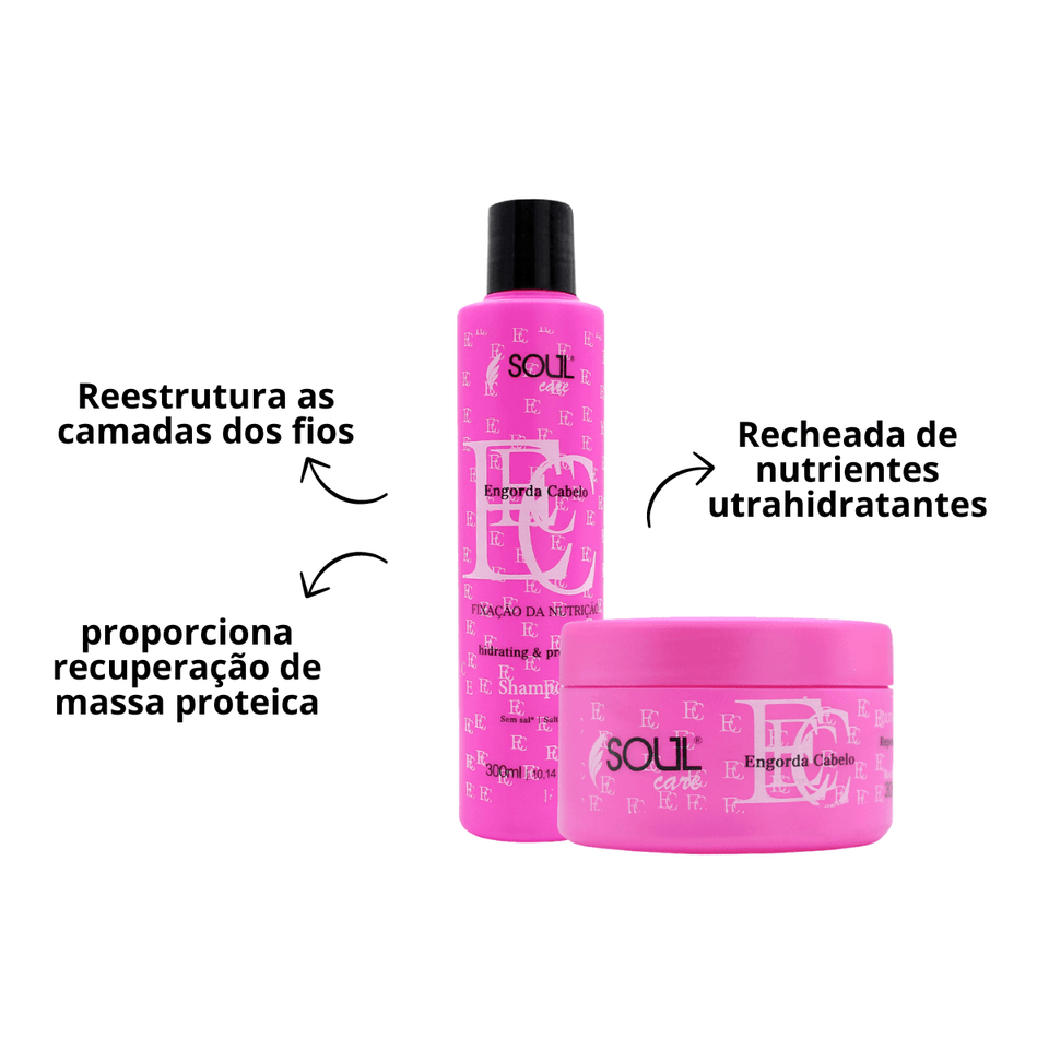 kit Cronograma Capilar 11 produtos para crescimento profissional pós progressiva Shampoo Condicionador e Mascara Hidratação Nutrição Reconstrução Cauterização Barato e poderoso - Loja Soul Care Brasil