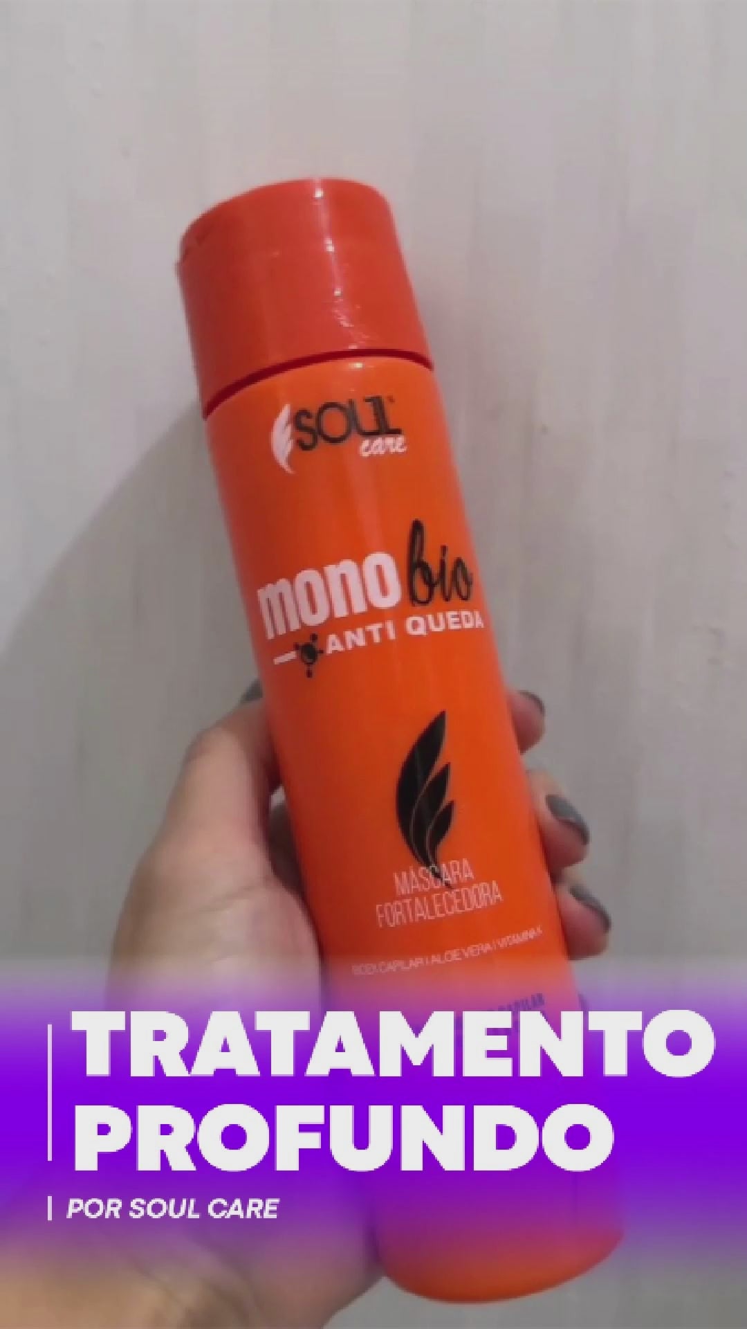 Kit Anti Queda: Shampoo, Máscara e Tônico Monobio